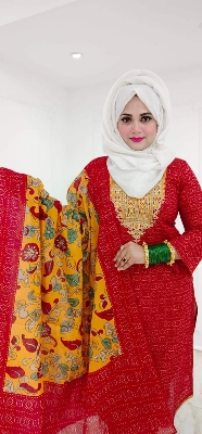 Buy Cotton Print Three Piece at Best price in  Bangladesh