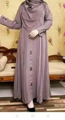 Buy Dubai cherry fabric Tasfiya button borka for women  at Best Price In Bangladesh