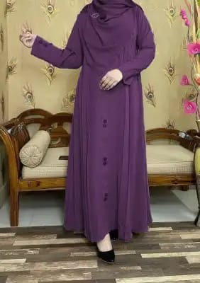 Buy dubai-cherry-fabric-tasfiya-button-borka  at Best Price In Bangladesh