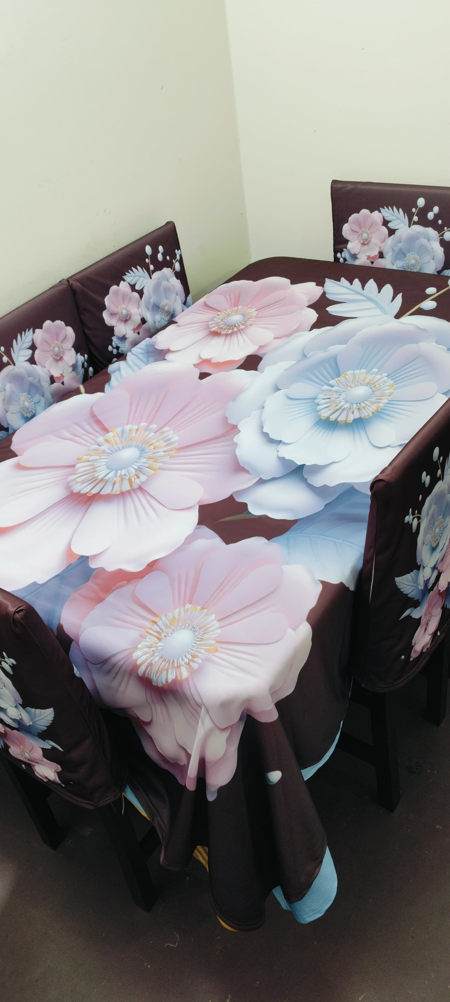 Buy China-premium-3d-print-table-cloth-set-ms-752 at best price  in Bangladesh