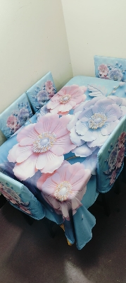 Buy China Premium 3D Print Table Cloth Set - MS-753  at best price  in Bangladesh