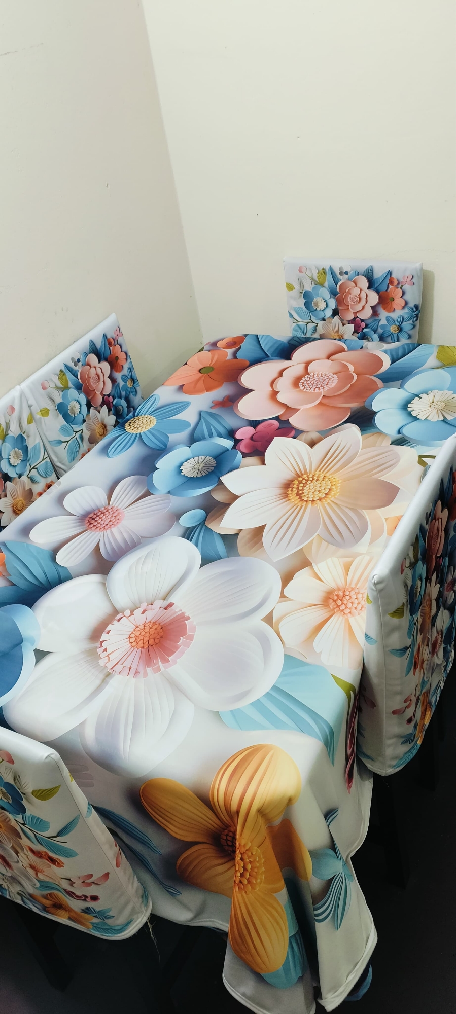 Buy china-premium-3d-print-table-cloth-set-ms-754 at Best Price In Bangladesh