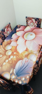Buy China Premium 3D Print Table Cloth Set - MS-756  at Best Price In Bangladesh