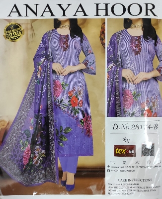 Buy ANAYA HOOR Rigging Digital Printed Cotton Three Piece  at Best price in  Bangladesh