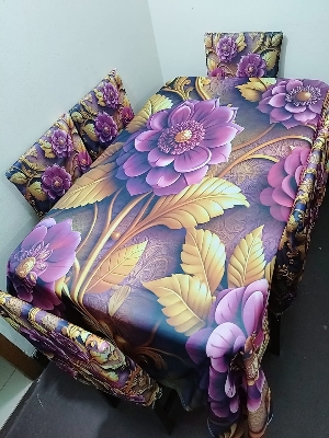 Buy china-premium-3d-print-table-cloth-set-ms-757 at Best Price In Bangladesh