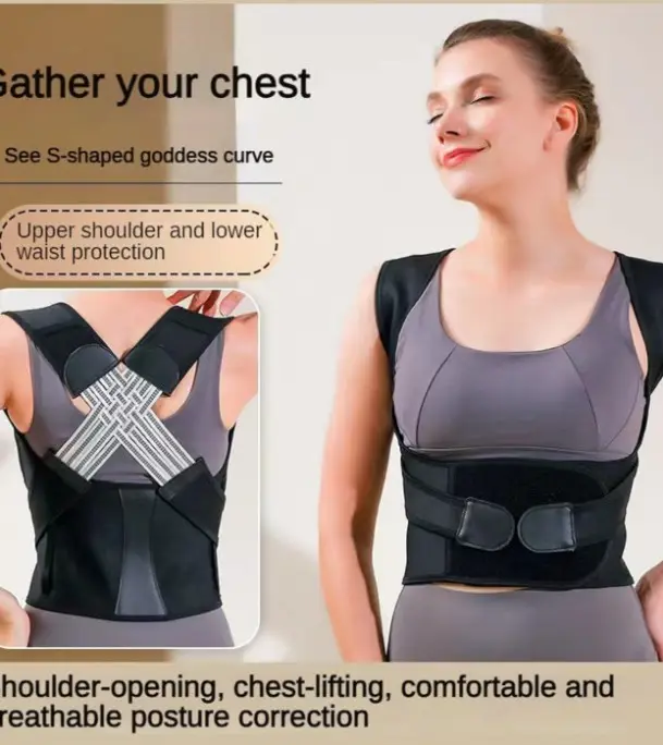 Buy Premium Adjustable Back Posture Corrector Belt for  at Best Price In Bangladesh