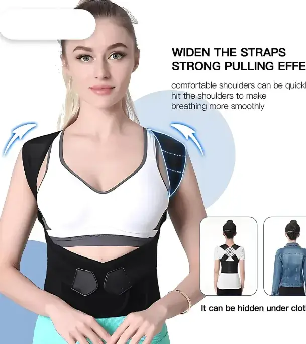 Buy Premium Adjustable Back Posture Corrector Belt for  at Best Price In Bangladesh