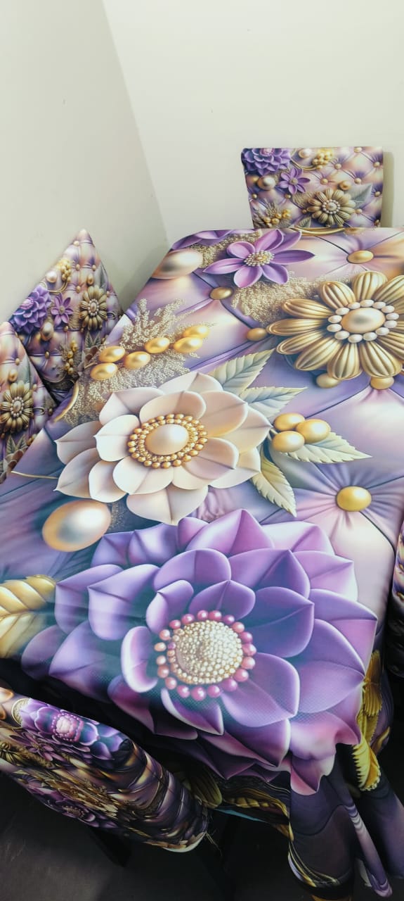 Buy china-premium-3d-print-table-cloth-set-ms-761  at Best Price In Bangladesh