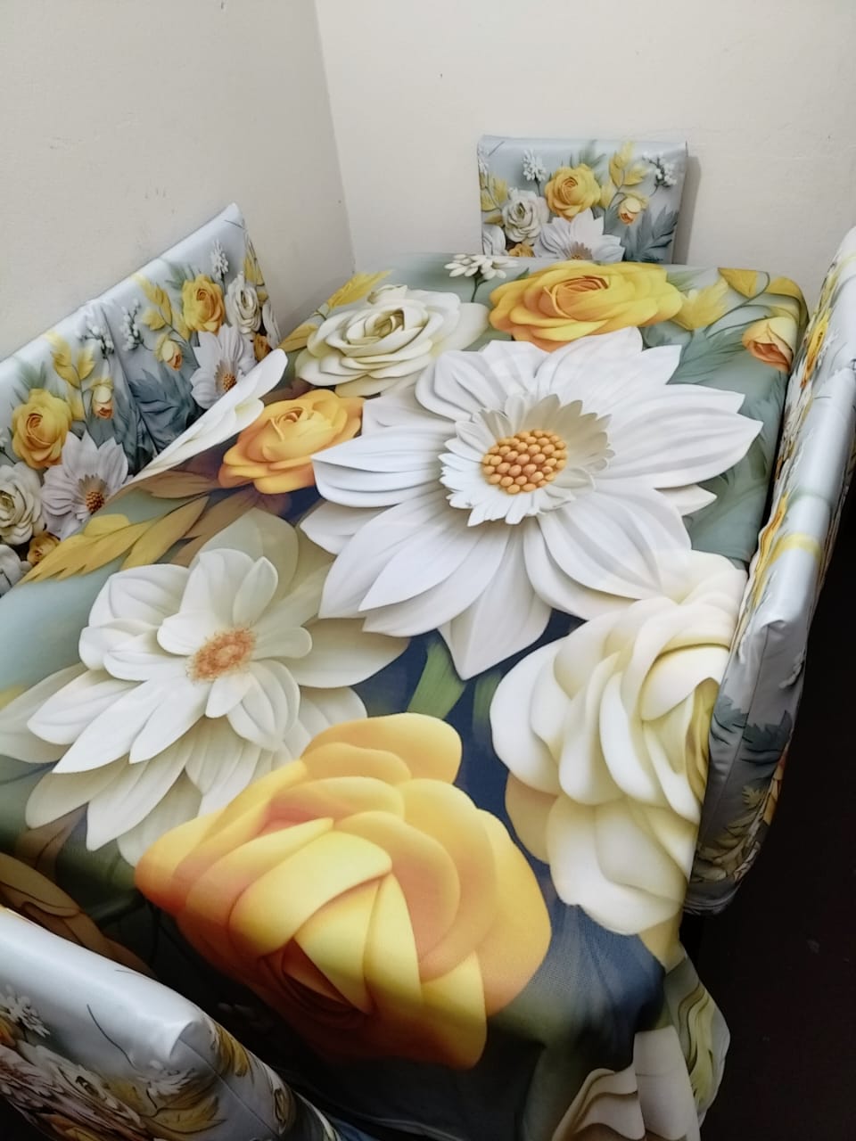 Buy China Premium 3D Print Table Cloth Set - MS-765 at Best Price In Bangladesh