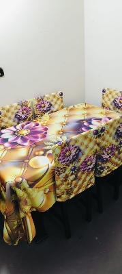 Buy china-premium-3d-print-table-cloth-set-ms-766 at Best Price In Bangladesh