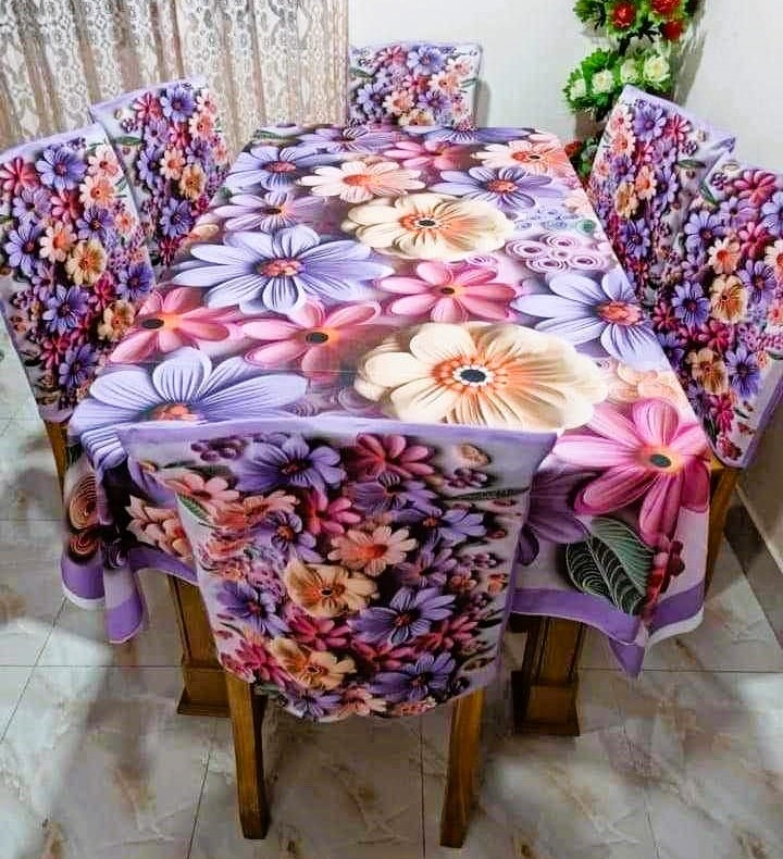 Buy china-premium-3d-print-table-cloth-set-ms-777 at Best Price In Bangladesh