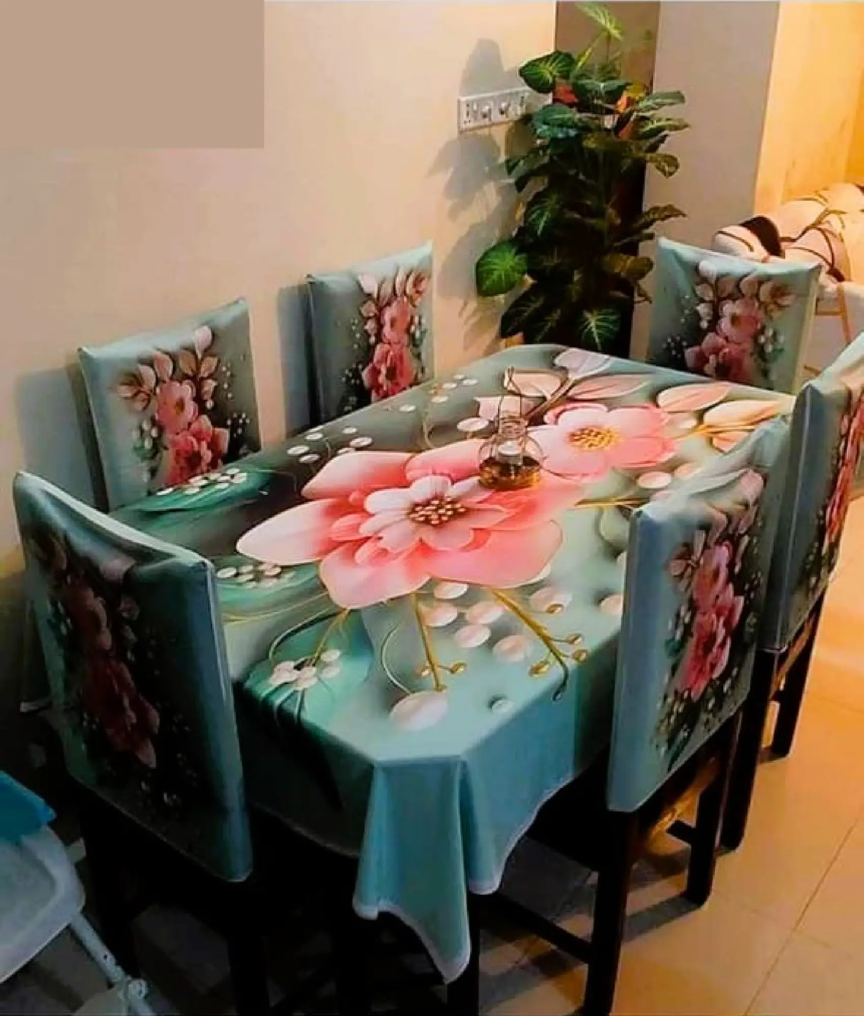 Buy china-premium-3d-print-table-cloth-set-ms-780 at Best Price In Bangladesh