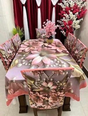 Buy china-premium-3d-print-table-cloth-set-ms-781 at Best Price In Bangladesh