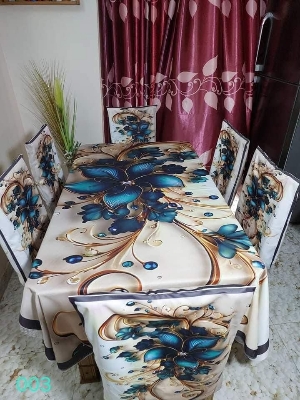 Buy china-premium-3d-print-table-cloth-set-ms-787 at Best Price In Bangladesh