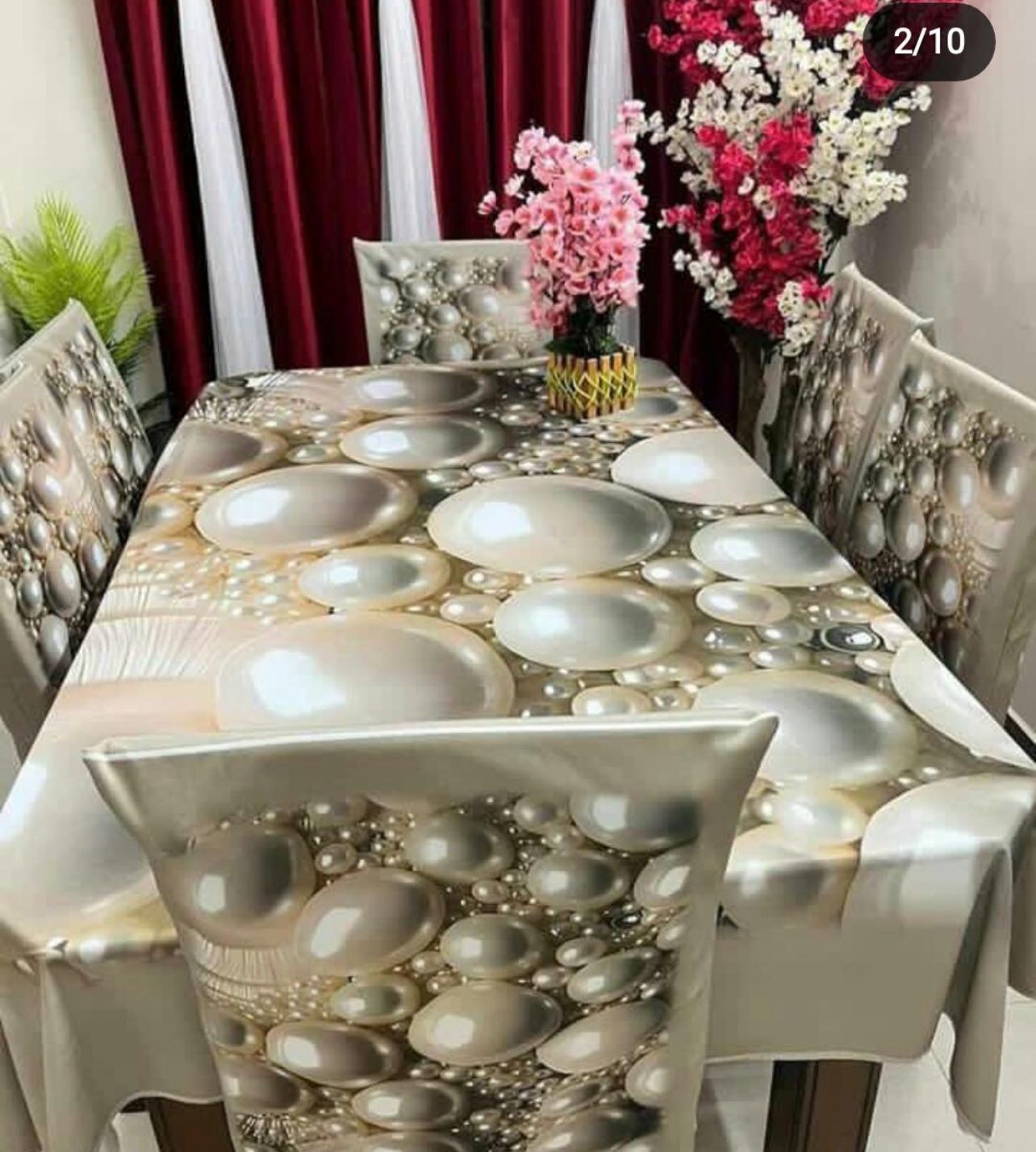 Buy china-premium-3d-print-table-cloth-set-ms-789 at Best Price in Bangladesh