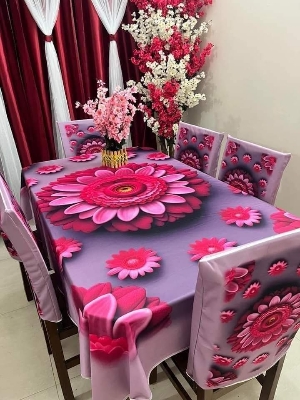 Buy china-premium-3d-print-table-cloth-set-ms-791 at Best Price in Bangladesh