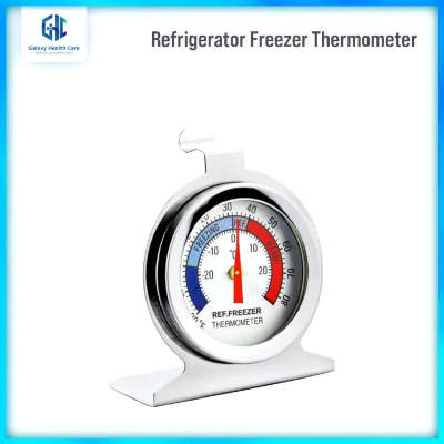  Buy Refrigerator Freezer Thermometer Fridge Refrigeration Temperature Gauge Home Stainless Steel Temp Stand Dial Type -20 to 20°C best price in Bangladesh
