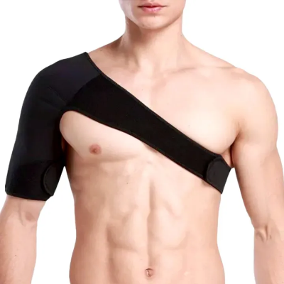  Buy  Shoulder Support Immobilizer-Shoulder Support for Rotator Cuff, Dislocated AC Joint, Labrum Tear, Shoulder Pain, Shoulder Stability Brace with Pressure Pad | Under Shirt Compression Pad  Best price in Bangladesh