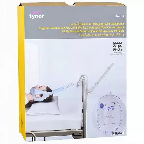 Buy TYNOR Cervical Traction Kit (Sleeping) with Weight Bag, Grey, Universal Size, 1 Set Neck Support at best price in Bangladesh