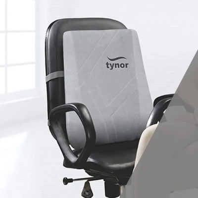 Buy Tynor Back Rest Full, Grey, Universal Size, 1 Unit, Foam, pack of 1 best price in Bangladesh