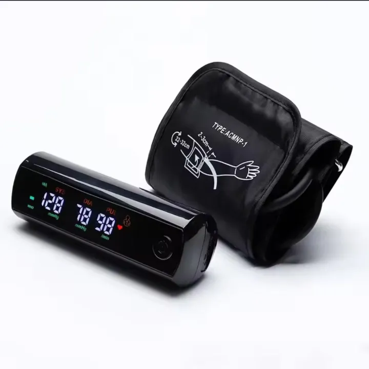 Buy  LCD Screen Sphygmomanometer, Rechargeable Li-ion Battery, English Voice, Large LCD Screen, Blood Pressure Monitor, Tonometer, Arm at best price in Bangladesh