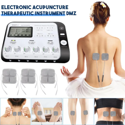 Buy  6 Output Channel Disgistal Multi-Functional TENS Body Massager Electric Muscle Stimulator Relax Electroacupuncture Patch Massage at best price in Bangladesh