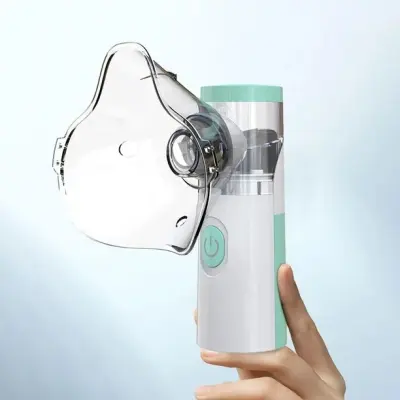  Buy Portable Mini Handheld Mesh Nebulizer Machine/ Ultrasonic Steam Inhaler Nebulizer Machine For Child & Adults Nebulization-Smart USB ConnectorBest price in Bangladesh