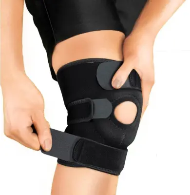  Buy Sports Neoprene Adjustable Knee Support Patella|Knee Support For Men & Women|Knee Cap|Knee Brace|Knee Guard|Knee Cap|Knee Pain Relief|Knee Belt|Joint Pain Relief (Black) Best price in Banglladesh