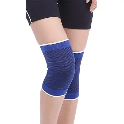 Buy  2pis Knee Support Adjustable Sleeve For Knee Cap compression Pain relief Running Gym Sports activity For Men & Women   Best price in Bangladesh 
