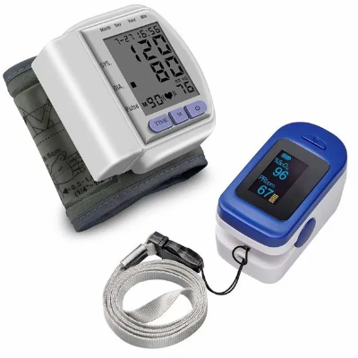 Buy Blood Pressure Pulse Oximetar combo pack  at best price in Bangladesh