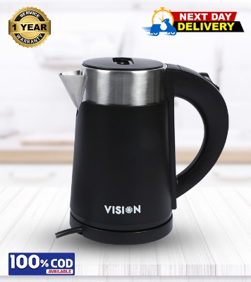Picture of VISION Electric Kettle 1 Liter VIS-EK-013 (ROYAL) Black 