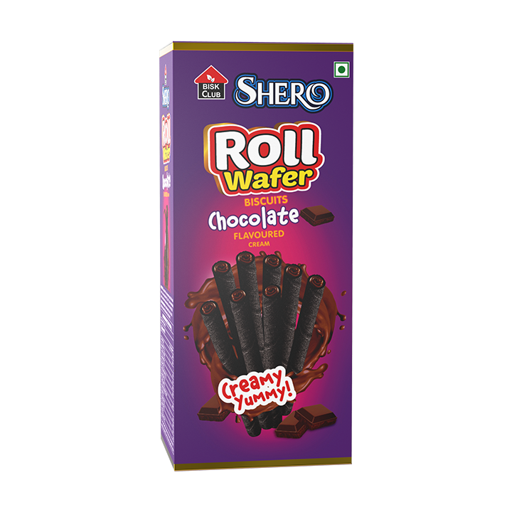 Buy Shero Premium Roll Wafer Chocolate (10 gm x 10 pcs) Online at Best Price