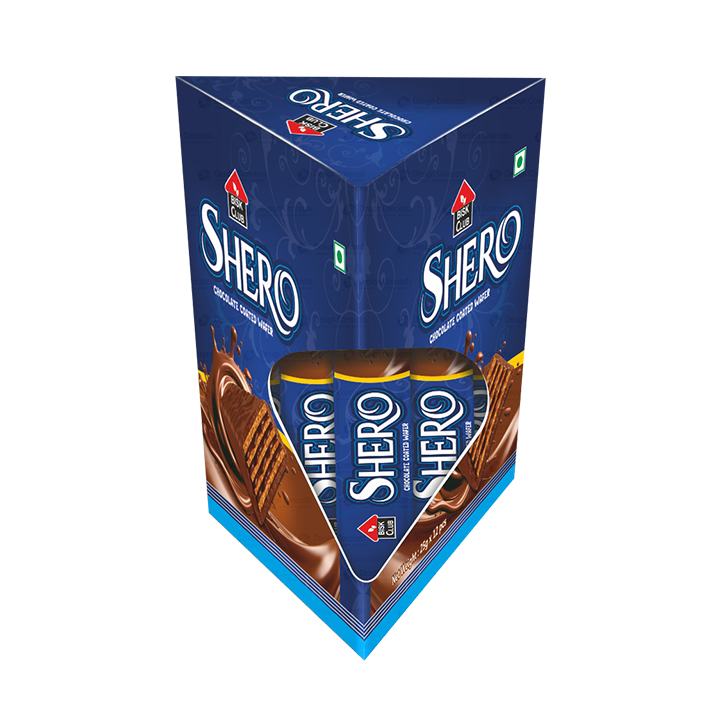 Buy Bisk Club Shero Chocolate Coated Wafer 25 gm *12(6 box) Online at Best Price