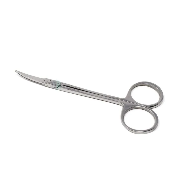 Buy Cuticle Scissors, Stainless Steel, Curved, (4 Inch) Iris Scissor Curved   Best price in Bangladesh