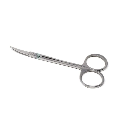 Buy Cuticle Scissors, Stainless Steel, Curved, (4 Inch) Iris Scissor Curved   Best price in Bangladesh