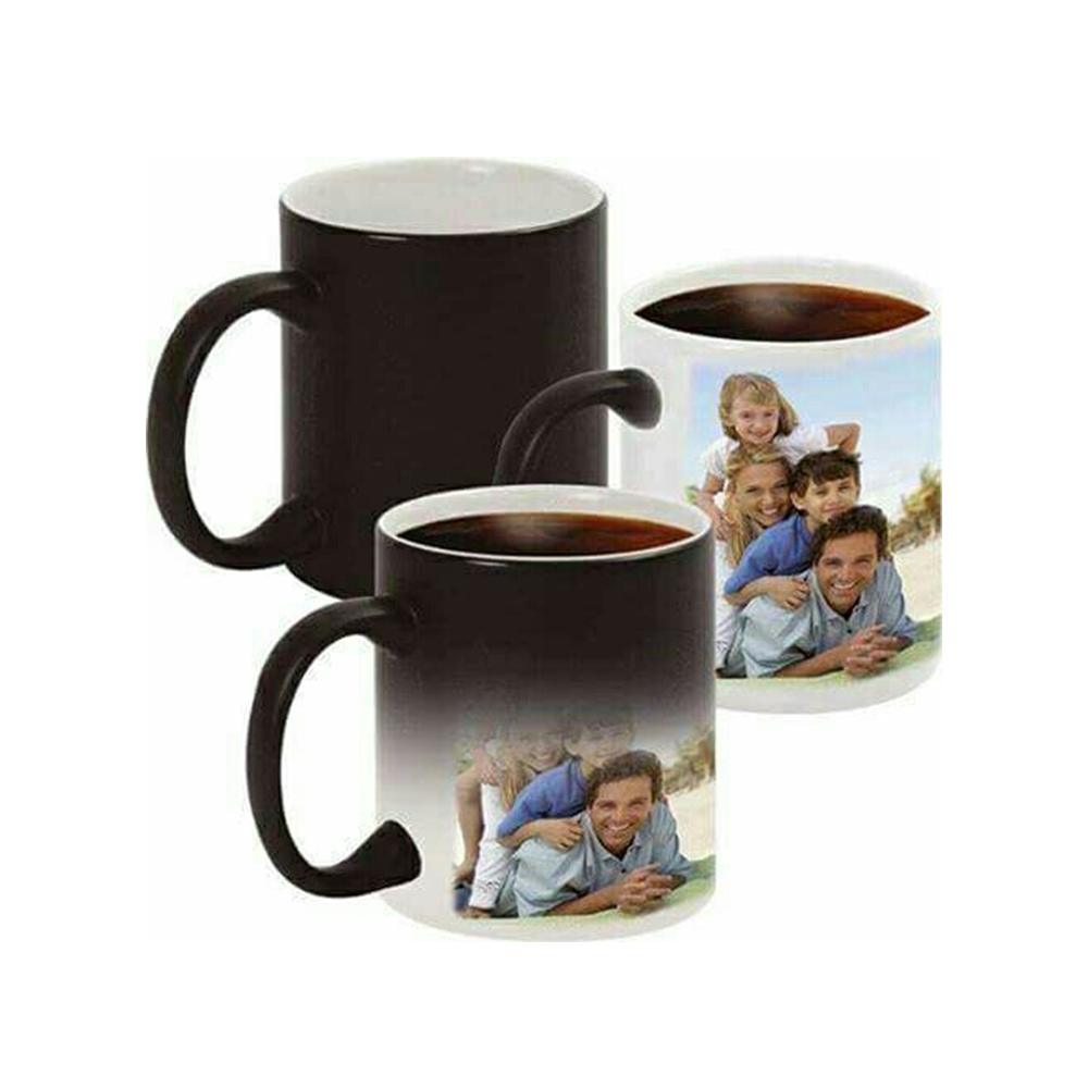 Picture of Customized Printed Magic Mug – Black