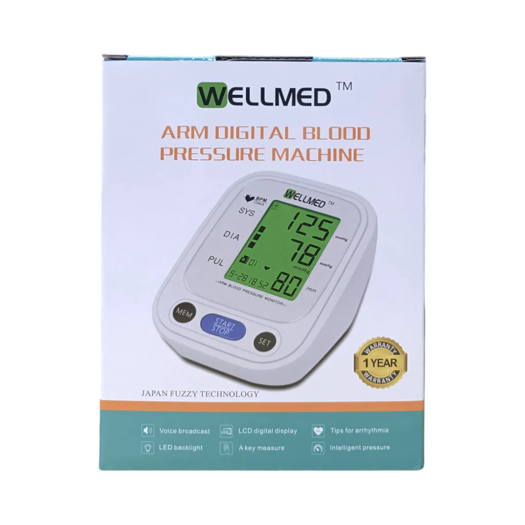 Picture of Wellmed Arm Digital Blood Pressure Machine