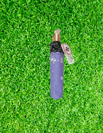 Buy Ladies Fashionable & Elegant Anti UV Sunshade Print Border Lace Umbrella Multicolor at Best Price In Bangladesh