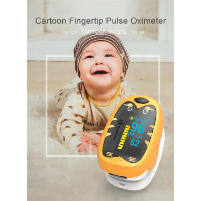Buy Baby Finger Pulse Oximeter Pediatric Oximeter SpO2 PR OLED Rechargeable Children kids Pulsioximeter price in Bangladesh
