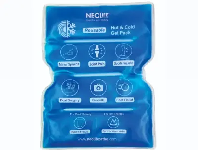 Buy Hot And Cold Pack Large With Fabric Pouch | Gel Pack For Pain Relief Hot And Cold | Hot And Cold Pack For Pain Relief | Hot And Cold Gel Pack | Reusable & easy to Use   best price in Bangladesh