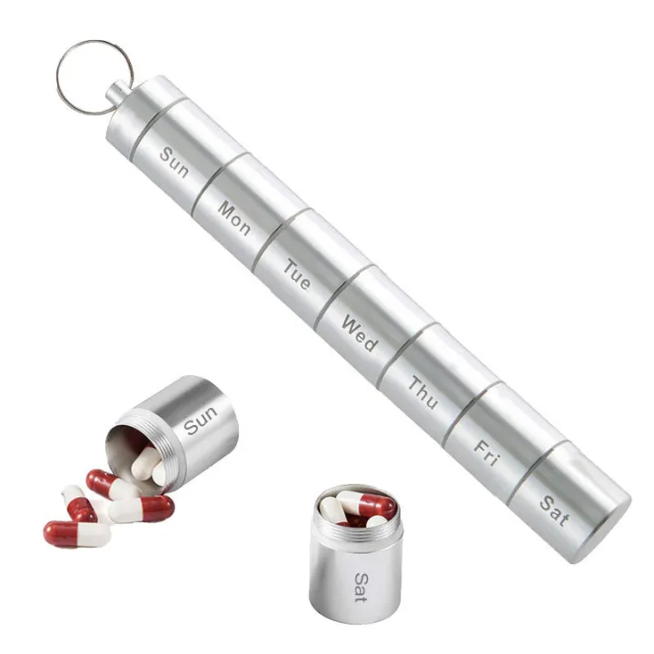 Buy  7 Grids Medicine Box 7 Days Weekly Medicine Case Medicine Tablet Dispenser Organizer Splitters Storage Organizer Container Waterproof  Best Price in Bangladesh