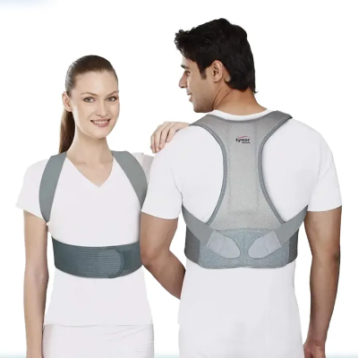Buy tynor Posture Corrector for women & man I Adjustable Back Straightener for Upper Back Pain  Best price in Bangladesh
