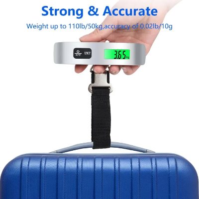 Buy digital-luggage-scale-with-backlight-electronic-portable-suitcase-travel-weighing-scales-luggage-bag-hanging-40-50kg-110lb Best price in Bangladesh