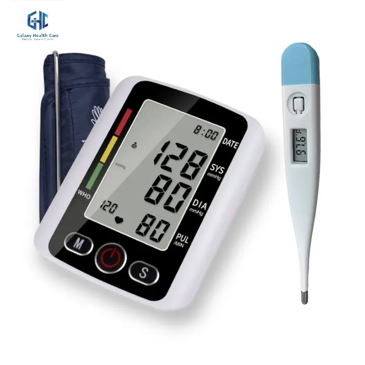 Picture of Digital Bp Checking Machine and Digital Thermometer COMBO PACK