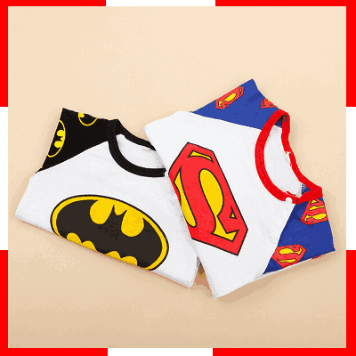 Buy Newborn-2years Baby Rommper Superman/Batman Dress at Best Price in Bangladesh