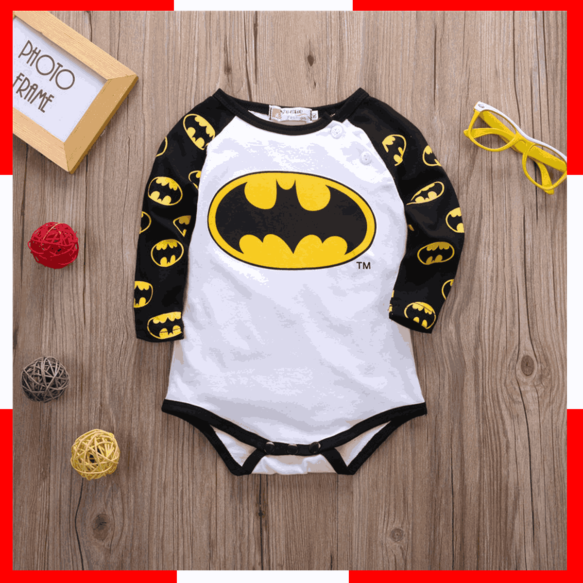 Buy Newborn-2years Baby Rommper Superman/Batman Dress at Best Price in Bangladesh