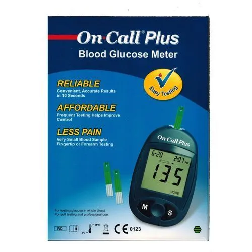 Buy On Call Plus Glucometer with 10 FREE strips from ACON USA at best price in Bangladesh