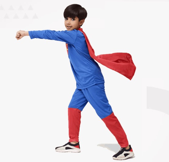 Buy Super Man Costume For Kids 2-10 Years at Best Price in Bangladesh