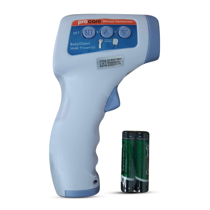 Picture of ProCare Smart Non-Contact Infrared Thermometer with 3 color display and Warrenty - NF Surgical
