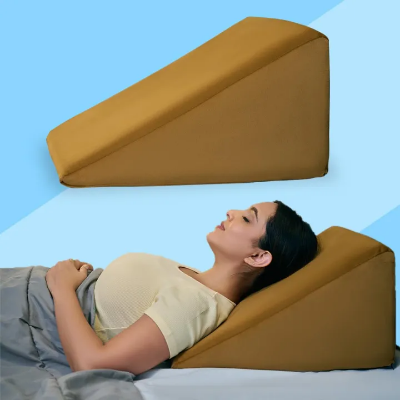 Buy foam-wedge-pillow-for-neck-back-pain-relief-wedge-pillow-golden-galaxy-health-care Best price in Bangladesh 